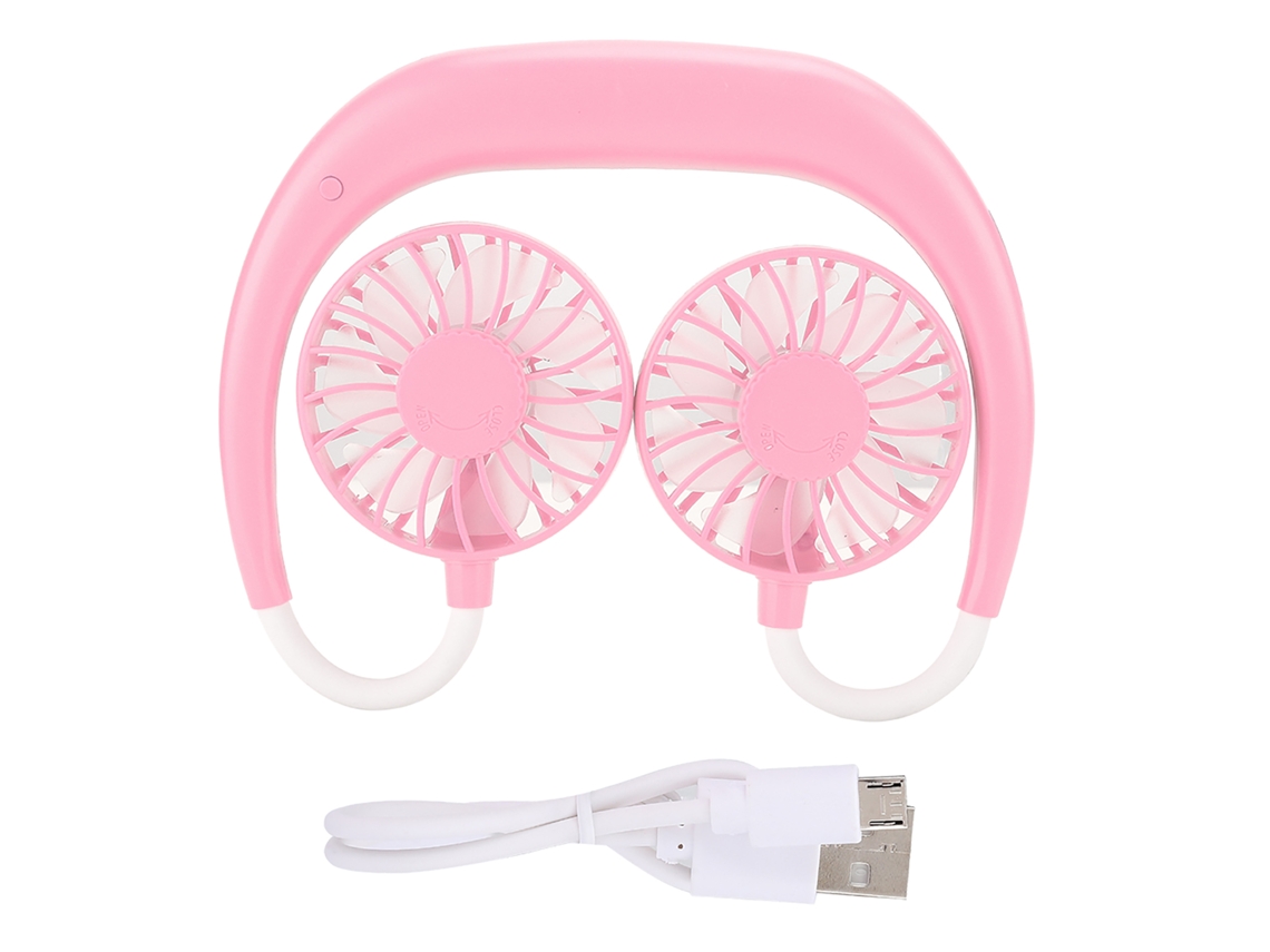 Ventilador LAXISCREED Pescoço Rosa Usb