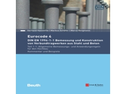 Livro Eurocode 4 DIN EN 1994-1-1 Bemessung und Konstruktion von Verbundtragwerken aus Stahl und Beton de Gerhard Hanswille (Alemão)