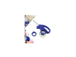 Tesoura 2 em 1 com Dispensador de Fita Adesiva para Embrulho de Presentes, Cabo Ergonômico, Corte Preciso GOKOCO