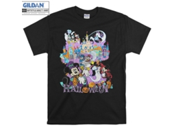 T-shirt Rockinstone Mickey And Friends Halloween(xxl)