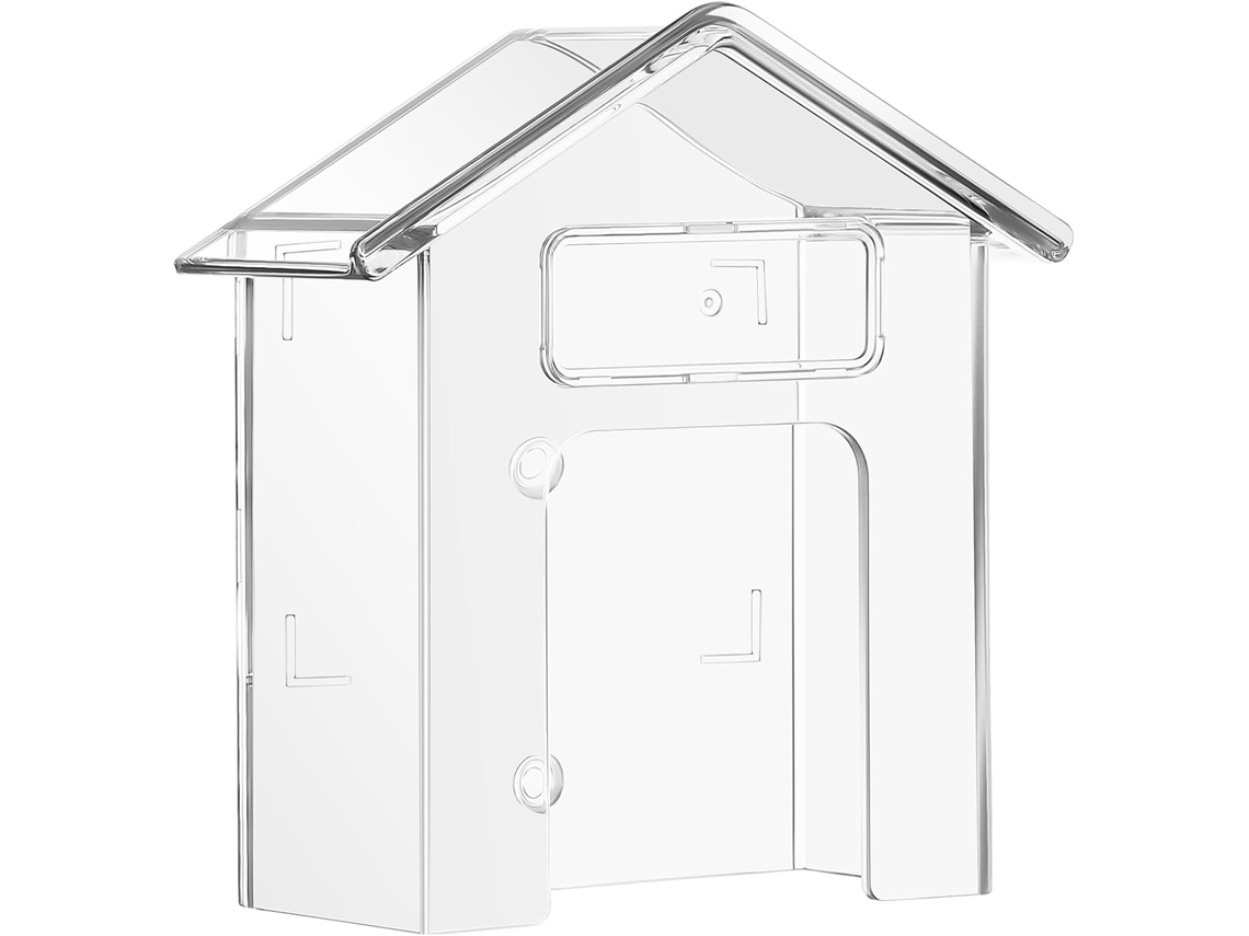 Healvian Campainha Capa Em Plástico Pc, Design À Prova D Água Uso Interno E Em Apartamentos, Proteção