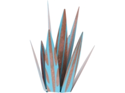 Decoração De Agave Em Ferro Para Pátio Externo, Design Artesanal. Gokoco