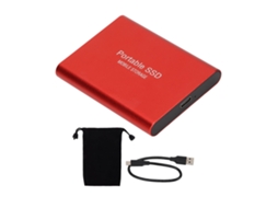 Ssd Externo Durável Portátil Usb 3.1 Transmissão Compacto Prático Para Win10 E Ios