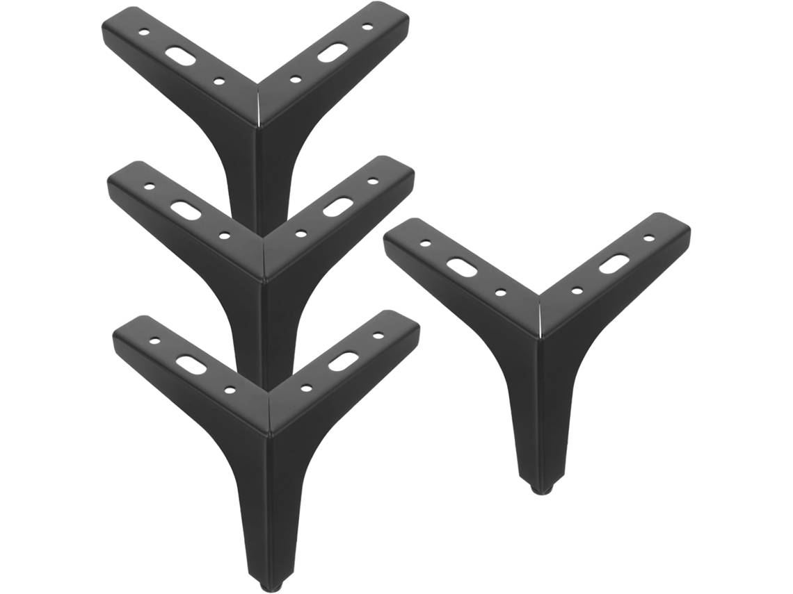 Conjunto De 4 Pés Triangulares Para Móveis, Ideais Para Sofás, Camas E Armários Design Durável Para Projetos Faça Você