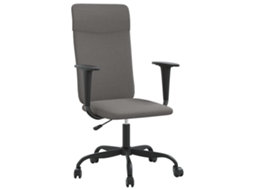 Office Chair, Office Chairs Vidaxl Cinzeto Tecido (n/a)