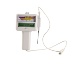 Testador de qualidade da água para piscina, spa, pH, Cl2, com tela de exibição, branco