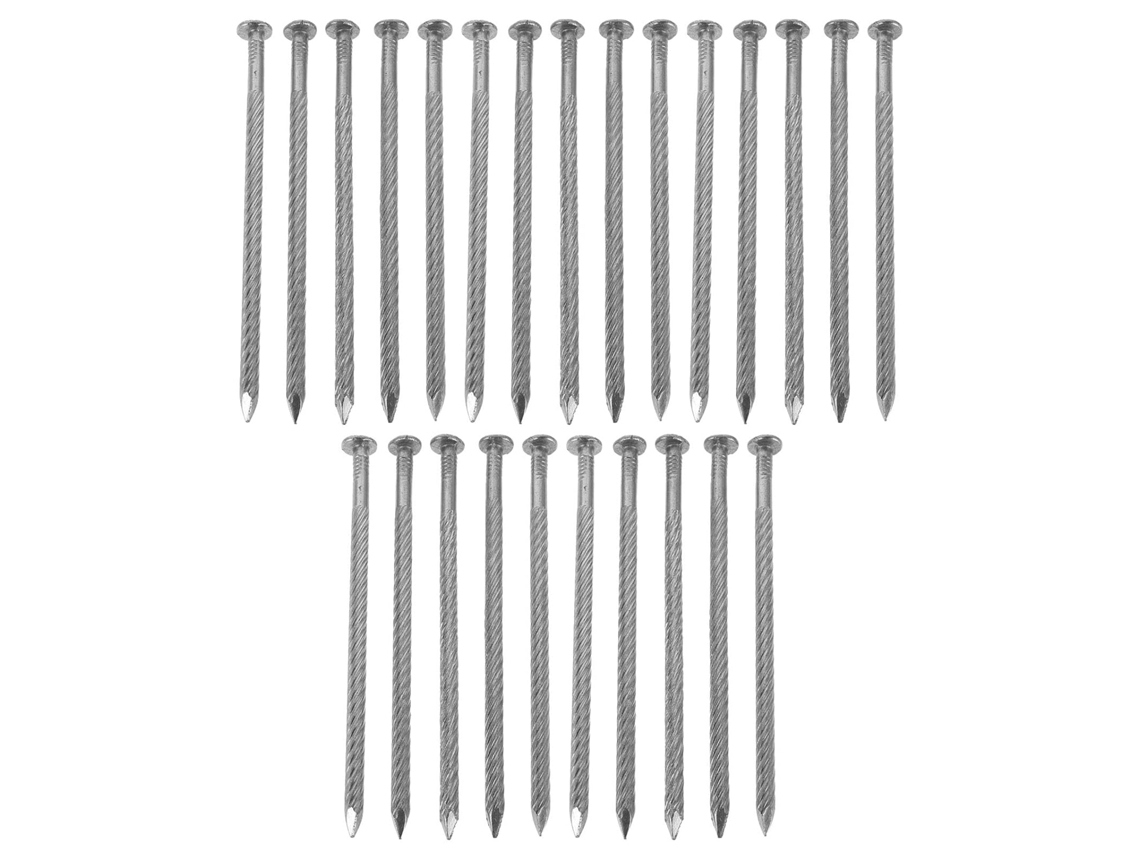 Pacote com 25 Estacas de Aço Inoxidável para Fixação de Escadas, Estacas de Metal Resistentes para Jardim. SFUSHOS