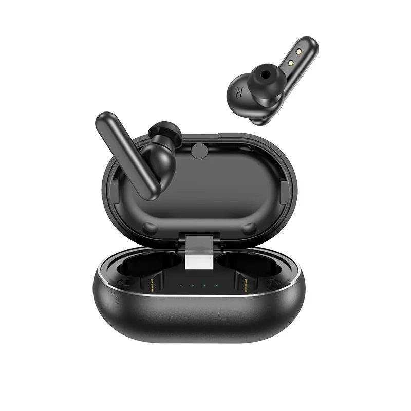 (preto) Fones De Ouvido Bluetooth True Wireless, Cancelamento De Ruído 5.0, Controles De Toque, Design Intra-auricular, Baixa Latência