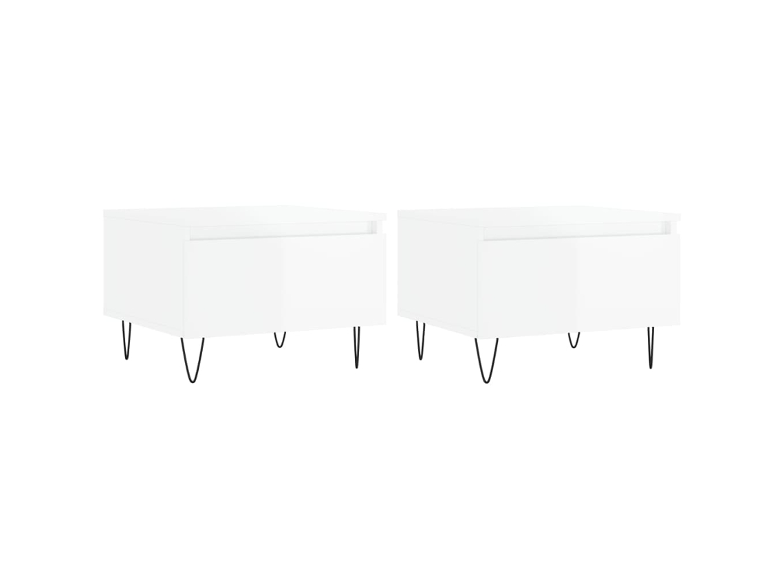 Coffee Table, Coffee Tables Vidaxl Branco Madeira Processada (n/a)