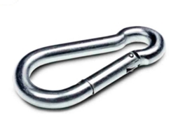 Mosquetão Bombeiro Zinc EDM 6Cmxø6Mm