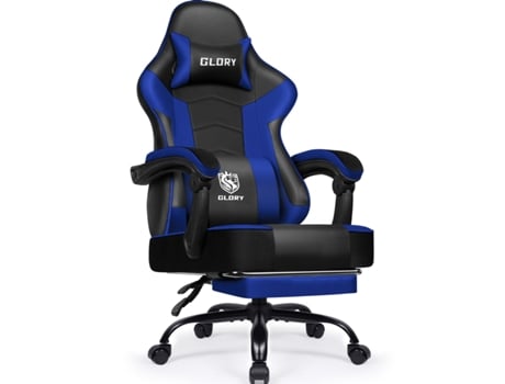 Cadeira Gaming DACCORMAX Ergonômica (Azul)