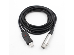 Cabo Lurelia USB-C XLR USB 2.0 XLR Macho/Fêmea 3 m, para microfones, PC e computador