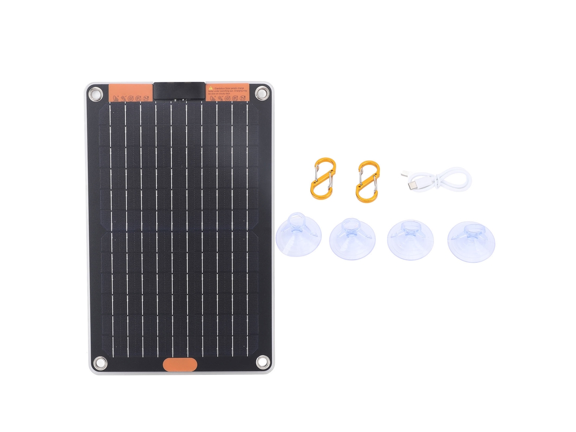 Painel Solar Portátil Primerox 15w 5v 2a com Saída Dual Type C para Celular Câmera Tablet