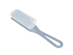 Pente De Cabelo Portátil Anti-enrolamento Com Aperto Anti-derrapante Vented Para Massagem E Estilo De Cabelo Azul