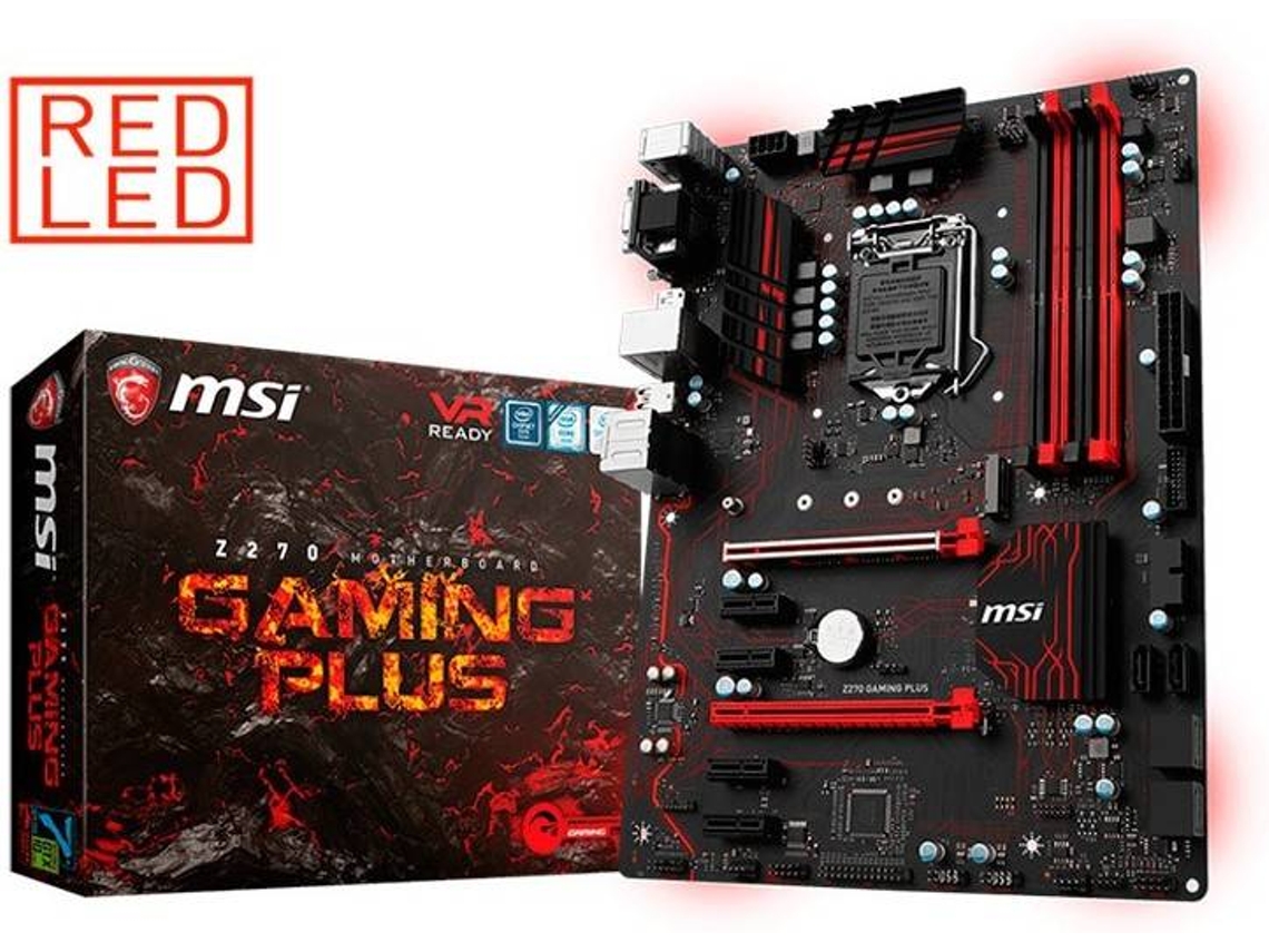Motherboard MSI Z270 Gaming Plus (Socket LGA1151 - Intel Z270 - ATX )