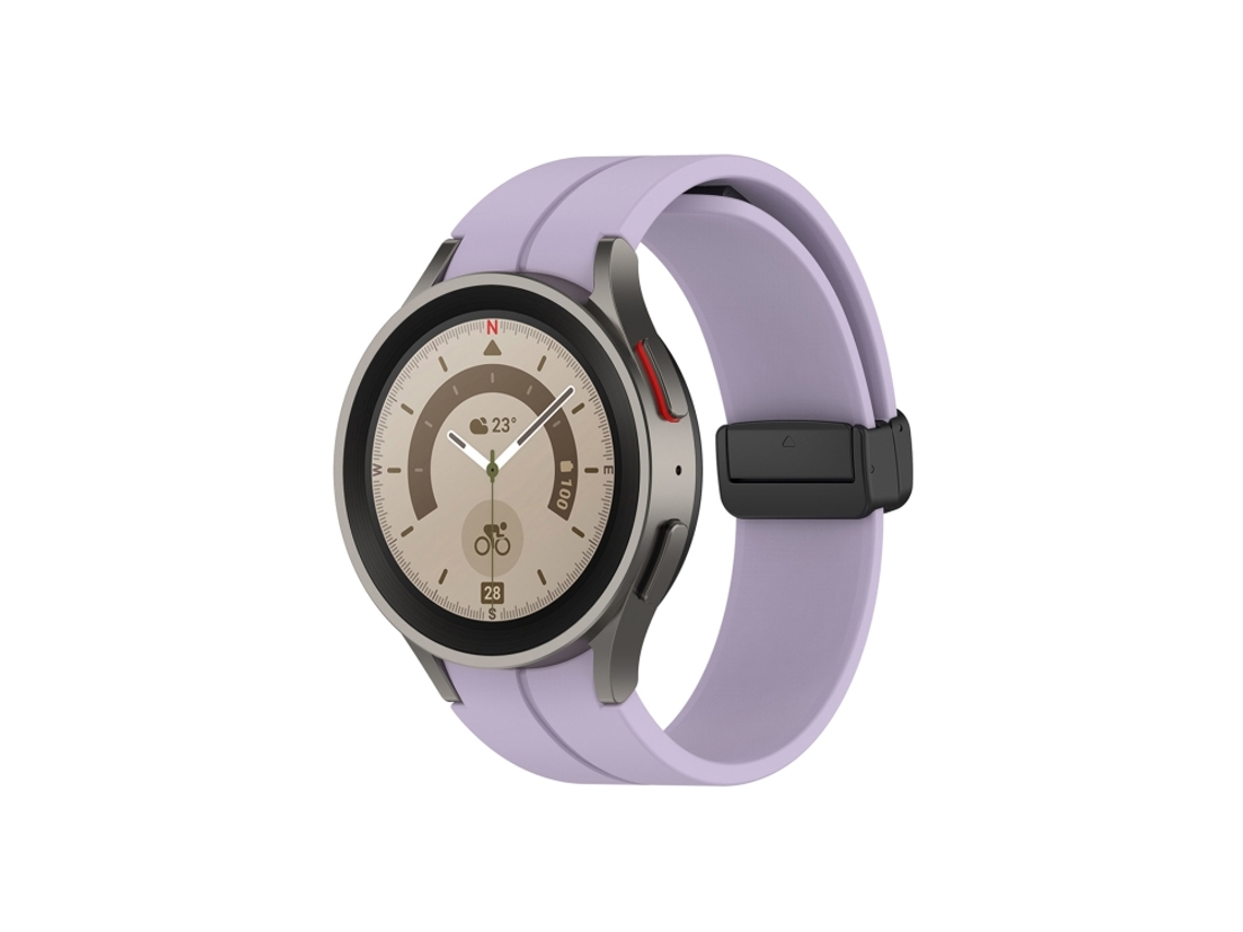 Bracelete Silicone com Fivela Reversa para Samsung Galaxy Watch 8 / 8 Classic XIAOMOYU