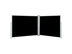 Maison Exclusive - Toldo Lateral Retrátil 140x1000 Cm Preto