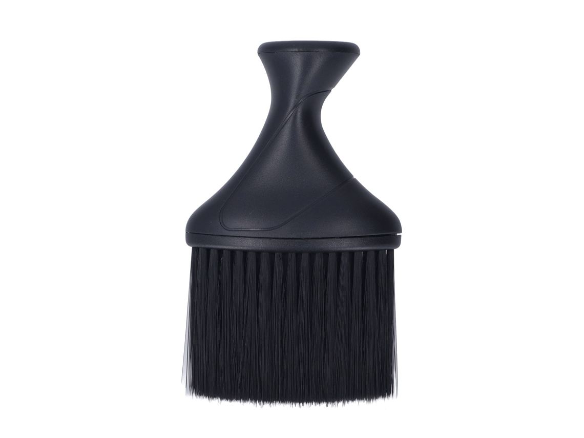 Cepillo De Barbeiro Suave De Nylon Para Pescoço Preto