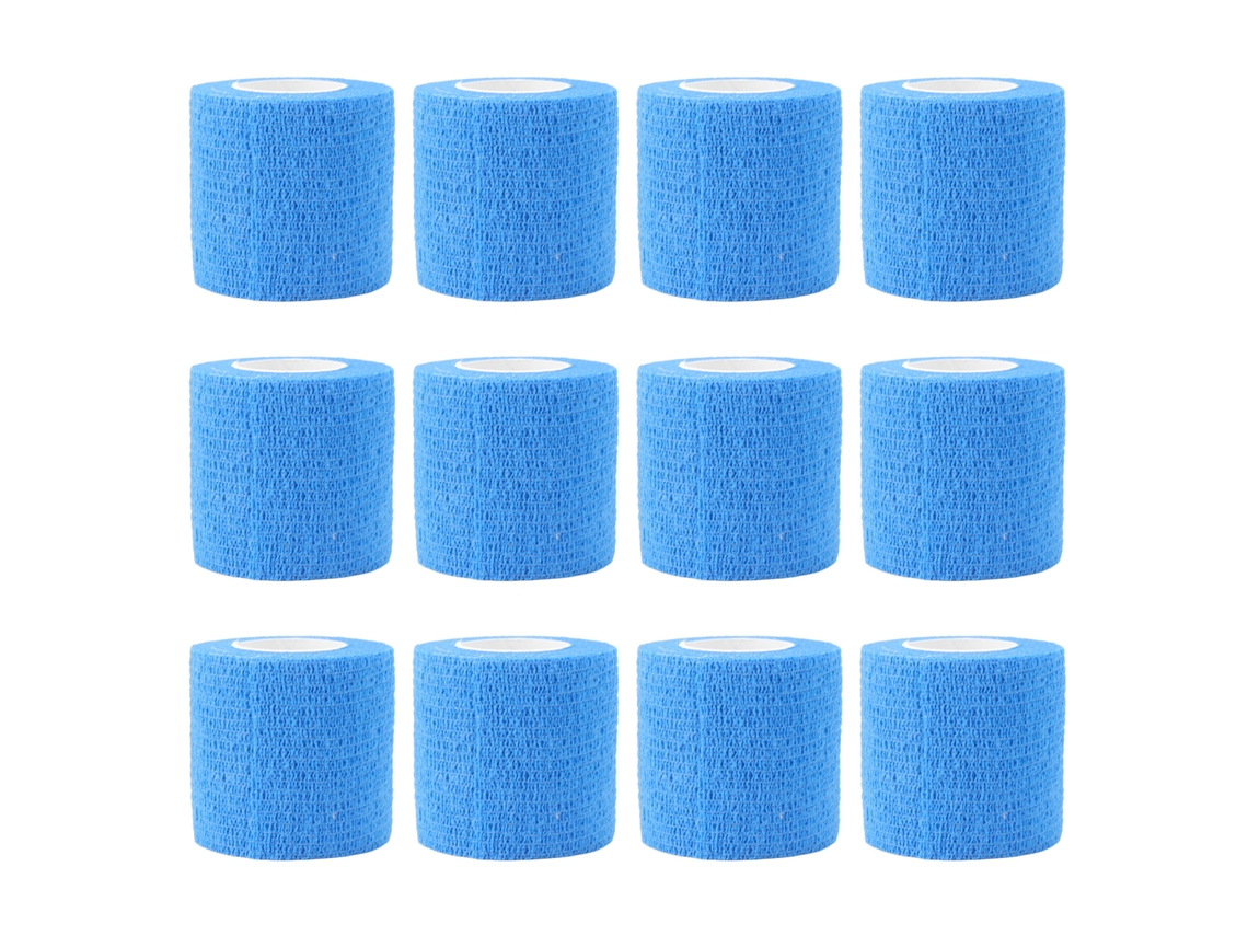 12 Pack de Curativos Elásticos Autoadesivos para Casco de Gado 4.5m à Prova D'água
