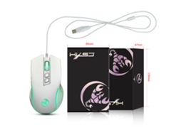 Rato Gaming JLTRUM X100W 3200Dpi Blanco