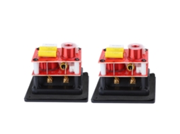 Aetheria 2pcs Filtros Divisor de Frequência Hifi 2 Vias Tweeter Grave 120w 4 8ω 3200hz
