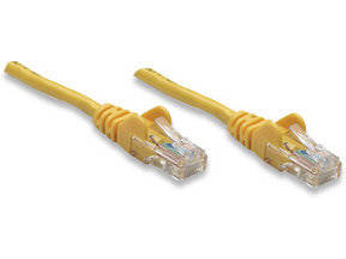 Cabo de Rede INTELLINET (RJ45 - 10 m - Amarelo)