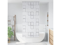 Vidaxl Estore De Rolo Para O Duche 80x240 Cm Quadrados