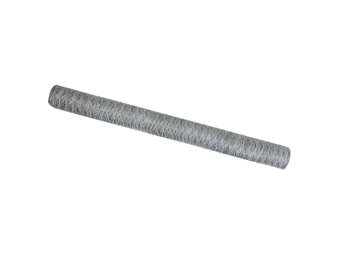 Conjunto 1 Cerca Hexagonal Vidaxl Prateado Aço (1,5 X 10 M)