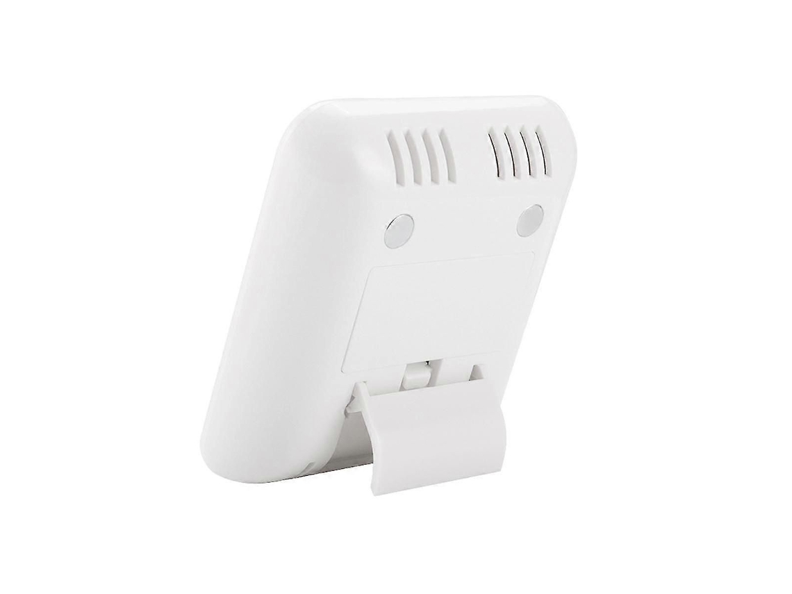 Termômetro E Higrômetro Digital Mini Para Ambientes Internos - Branco