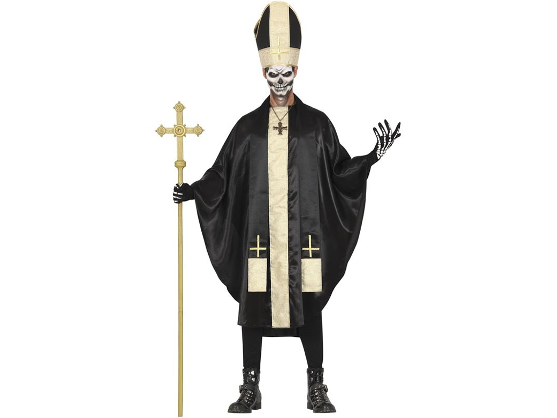 Fato de Papa Negro para homem