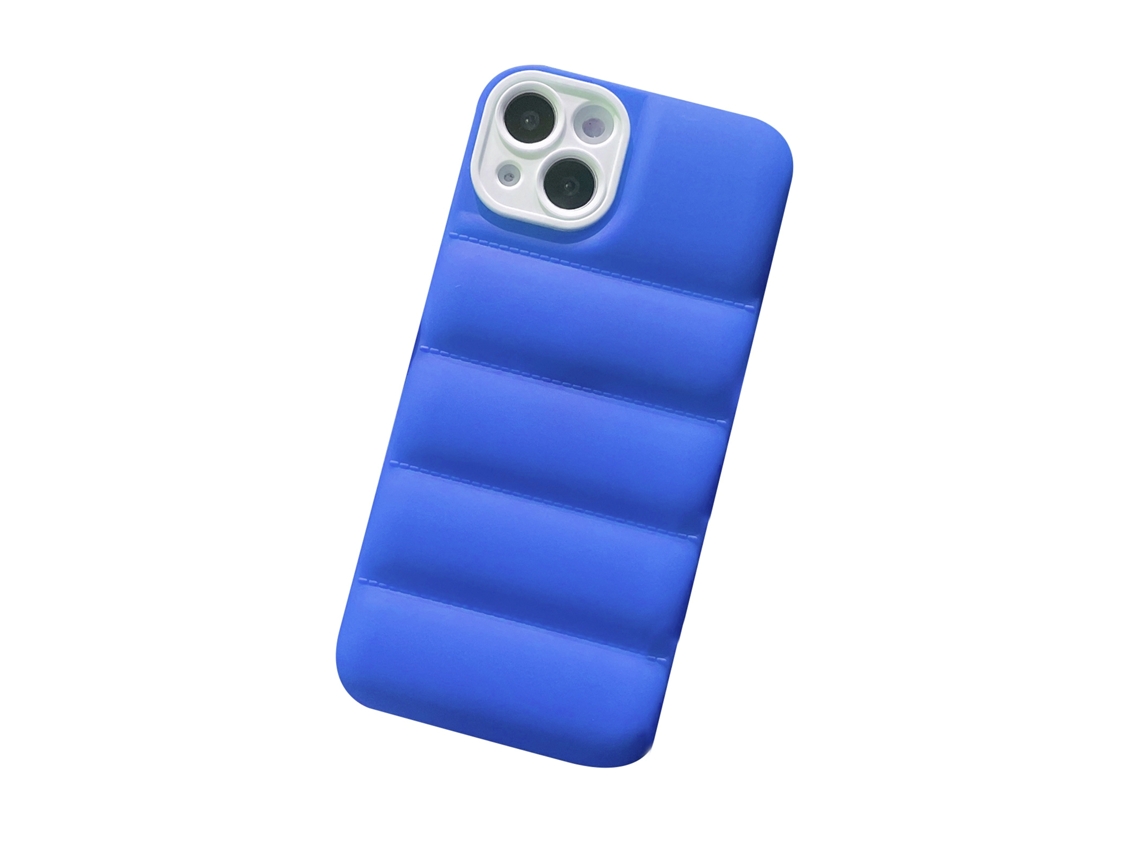 Capa puffy com proteção antichoque para iPhone 12 Pro Max EOOCOO