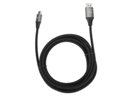 Cabo Mini Dp Para Dp Versão 1.4 4k144hz Fio Hd Bidirecional Para Computadores Tvs 3m
