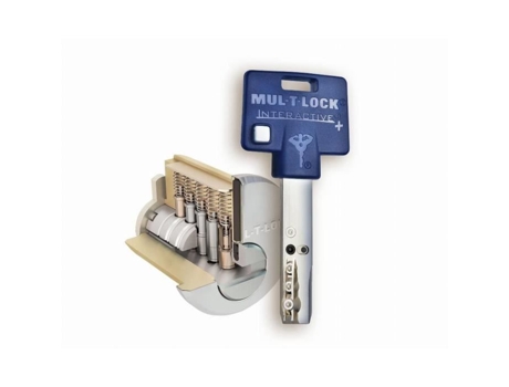 Cilindro Mtl600 262S 80 40-40 Nm Pan MUL-T-LOCK 3 Chaves Pvc Azul B.R.- Eum6P4040Xx3Pblvr