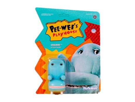Figura Super7 PEE-WEE'S PLAYHOUSE Chairry Reaction Figura Action 3.75