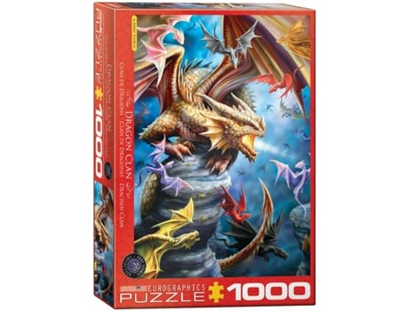 Puzzle 1000 Pcs Clã de Dragões Eurographics