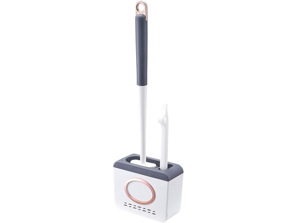 Conjunto De Escova E Suporte Para Vaso Sanitário, Escova De Vaso Sanitário Com Escova De Limpeza, Es Gokoco