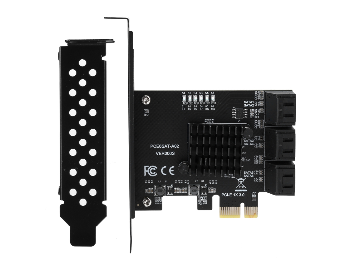 Placa Pcie Sata3.0 6 Portas LAXISCREED