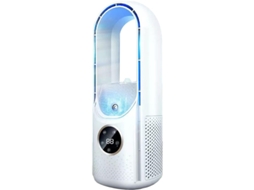 Ventilador de Mesa Usb com Umidificador Temporizador Branco VOLTEDGE
