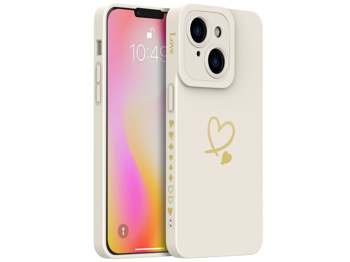 Capa para Mulher com Proteção Total da Lente para iPhone 14 Plus 6.7 Polegadas Wh Orv YURU