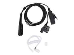 Fone de Ouvido com Tubo Acústico de Ar EOOCOO com microfone Ptt para Motorola