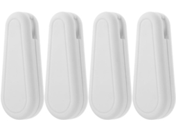 Kit de 4 Puxadores de Metal Reforçados Inoomp para Cortinas e Persianas, com Manuseio Aprimorado e Uso Versátil em Casa CHABERLU