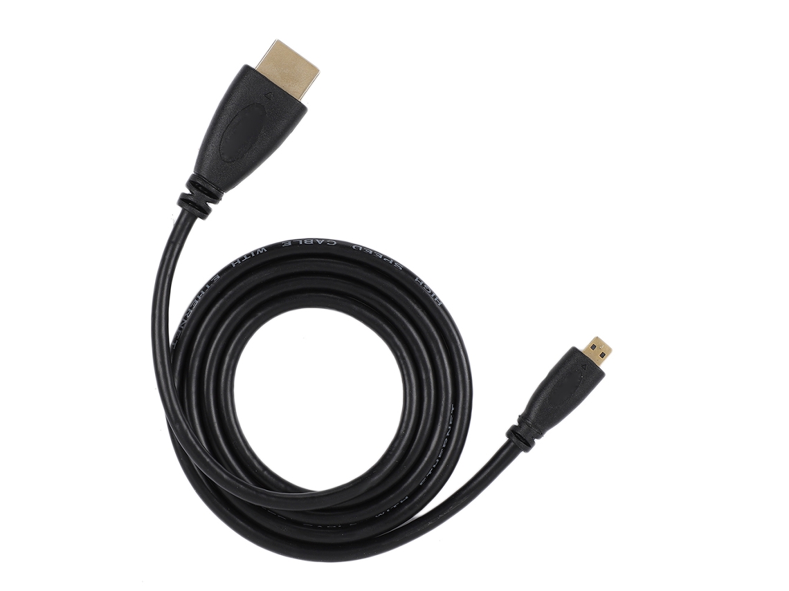 Cabo Adaptador Micro Para Hdmi Para Raspberry Pi 4b Cabo Hd 1440p/1080p