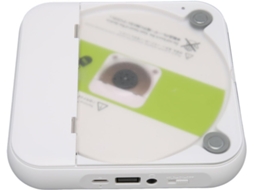 Leitor De Cd Pessoal, Portátil, Com Bluetooth, Tela Lcd Recarregável, Compatível Com Usb E Entrada Auxiliar, Ideal Para