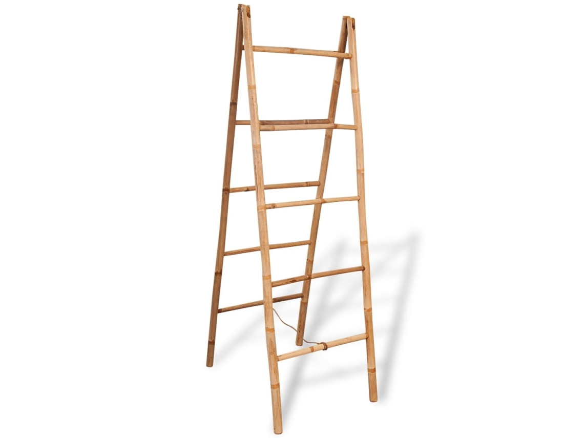 Towel Rack, Towel Racks Vidaxl Marrom Bambu (50 X 50 X 157 Cm)