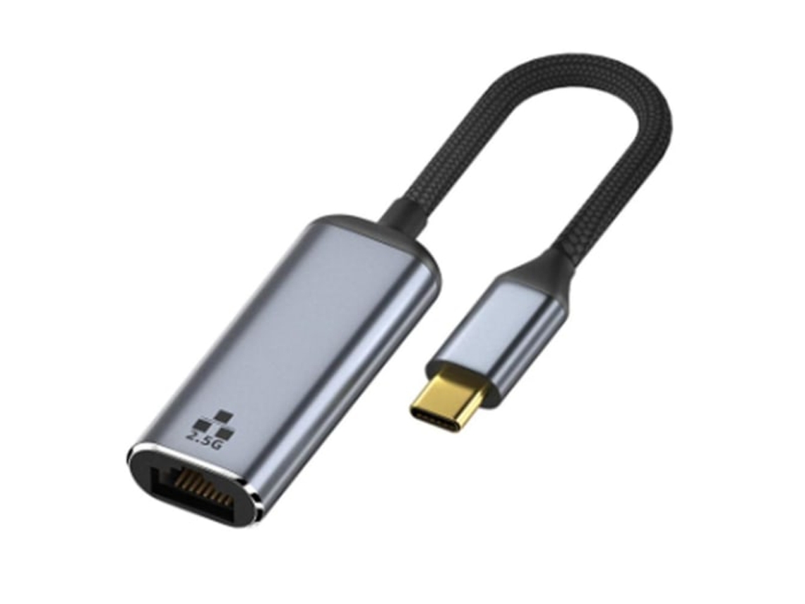 Adaptador Ethernet Usb C 2.5g De 2500 Mbps, Placa De Rede Lan Rj45 Para Usb 3.0 Pro. Aquaforge