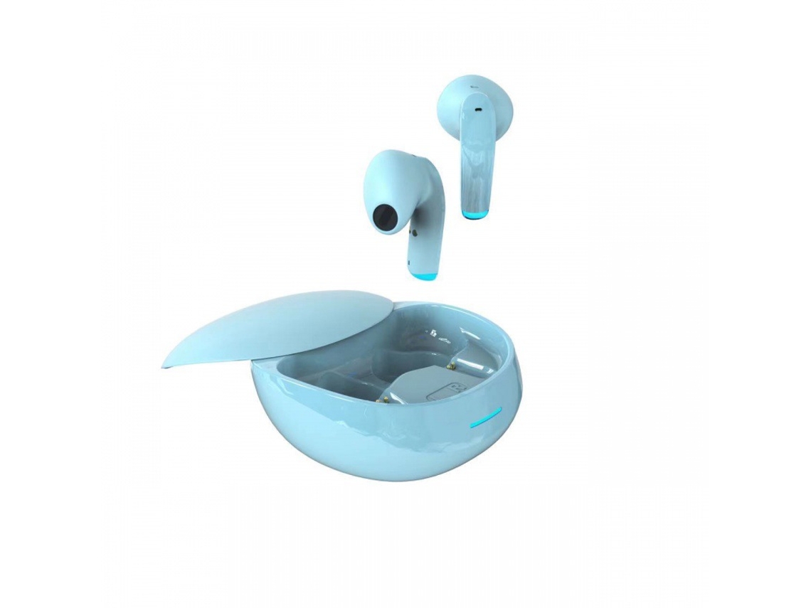 Bluetooth 5.3: Fone de Ouvido Bluetooth 5.3 SHAH ARPAN Azul