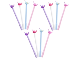 Jojofuny Conjunto De 12 Canetas Gel Fofas Com Desenhos Unicórnio E