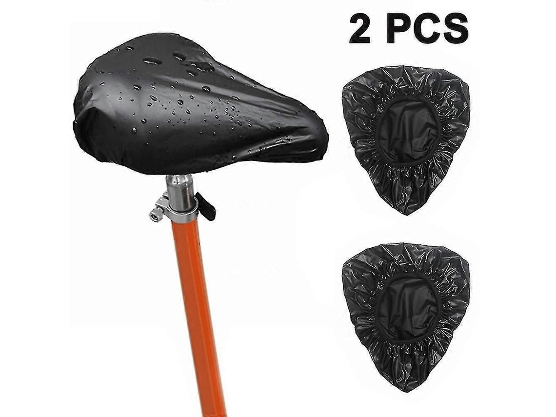 2 Capas De Chuva Elásticas E Impermeáveis Para Selim De Bicicleta