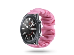 Bracelete Amazfit Bip Lite Pulseira Scrunchie Rosa