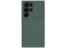 Capa Para Celular Nillkin Camshield Em Silicone Líquido + Policarbonato Para Samsung Galaxy S23 Ultra 5g